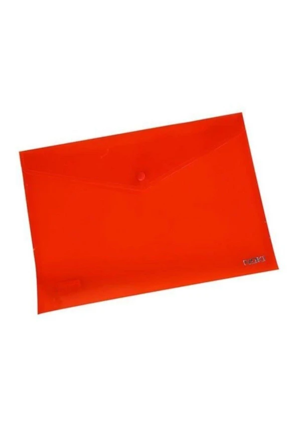 Abka Çıtçıtlı Dosya Kırmızı A4 12 Li (1 Paket 12 Adet)