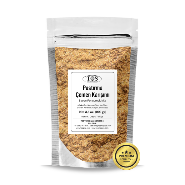 Pastırma Çemen Karışımı 100 gr (1. Kalite)
