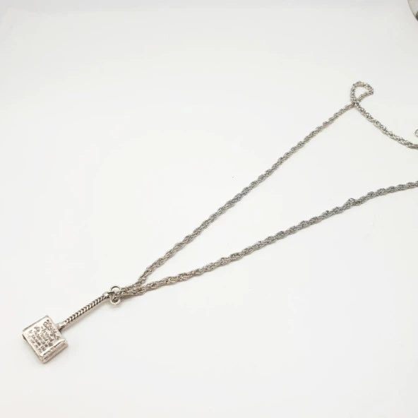 Çekiç Model Kolye - 2