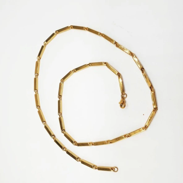 Altın Renk Erkek Zincir - 5