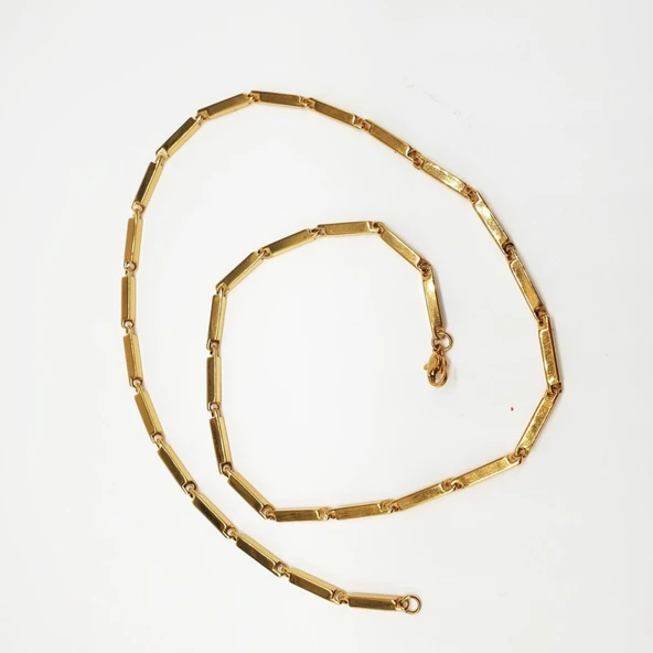 Altın Renk Erkek Zincir - 11