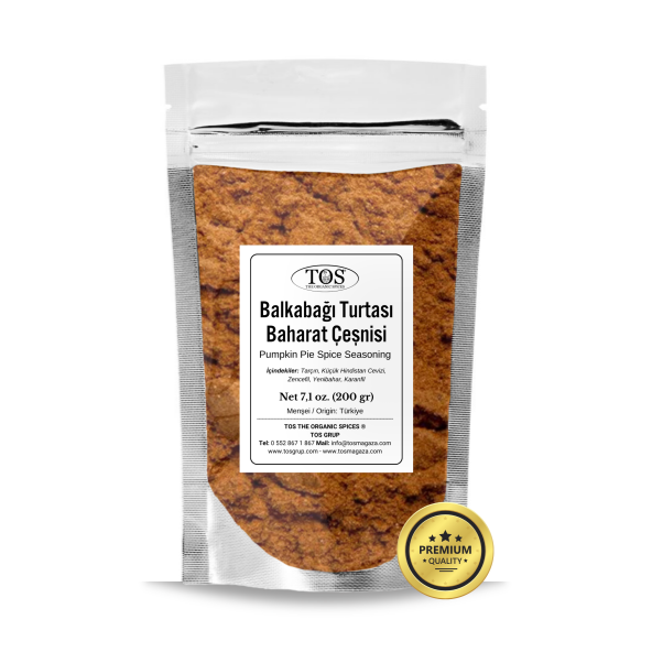Balkabağı Turtası Baharat Çeşnisi 200 gr (1. Kalite)