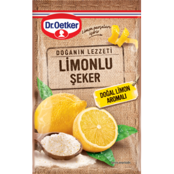 Dr. Oetker Limonlu Şeker 14 G.x3 Adet - Resim 2