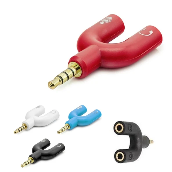 ADAPTÖR AUX MİKROFON KULAKLIK ÇOĞALTICI HADRON HN-4612K (AVD-346) ürün görseli 1