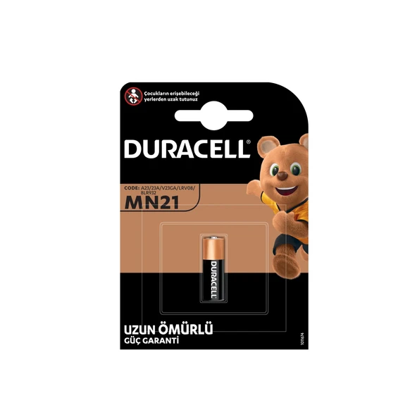 DURACELL MN21 Pil 23A 12V Alkalin ürün görseli 1