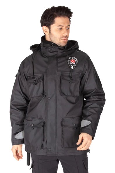 Yeni Tip Kamu Özel Güvenlik Erkek Kabanı (İç Montlu) - 3