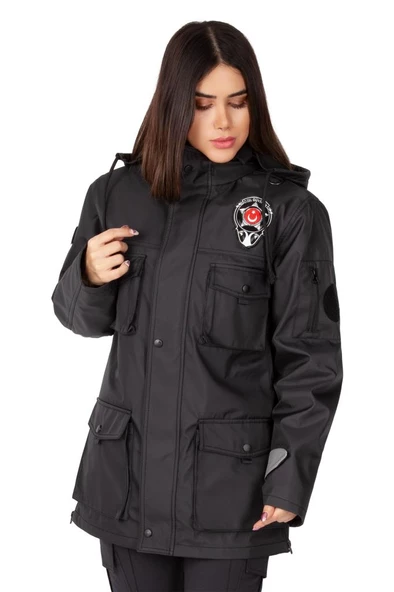 Yeni Tip Kamu Özel Güvenlik Kadın Kabanı (İç Montlu) - 3