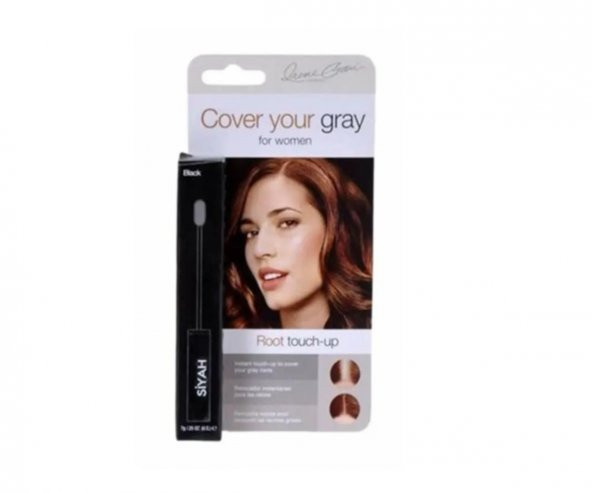 Cover Your Gray Beyaz Kapatıcı Maskara Siyah
