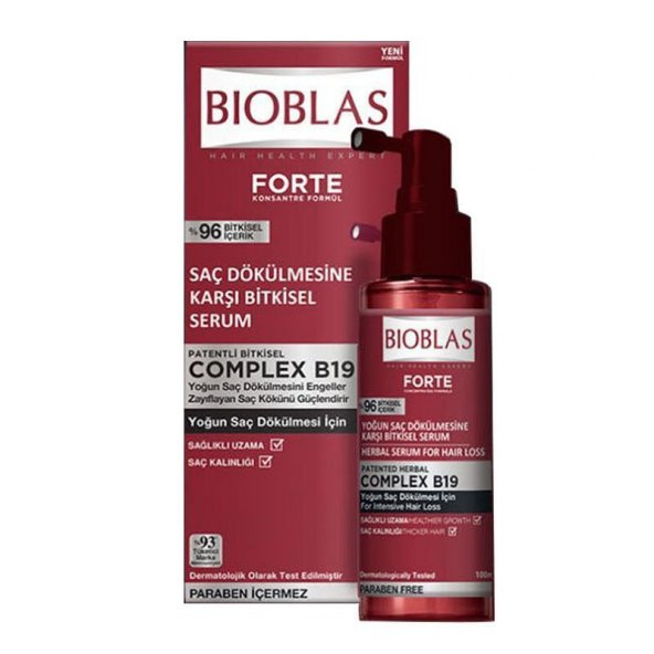 Bıoblas Forte Serum Yoğun Saç Dökülmelerine Karşı 100 Ml