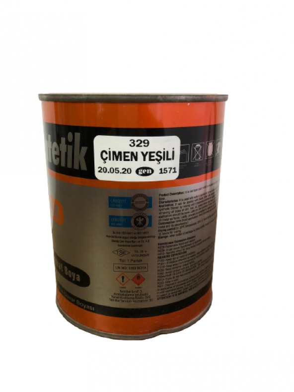GEN SÜRSENTETİK YAĞLI METAL BOYASI 1 KG TÜM RENKLER - 3