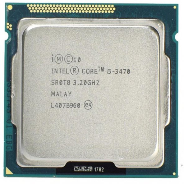 Intel Core İ5-3470 3.2 Ghz Lga1155 6Mb 77W İşlemci Tray Kutusuz