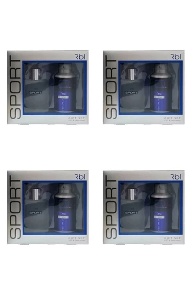 Rebul Sport Gift Set Parfüm 50ml &deo 150ml 4 Adet Erkek Edt