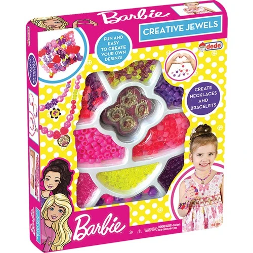 Dede Barbie Takı Seti Renkli Boncuklar Kız Oyuncak Bileklik Seti 03181 - Resim 2