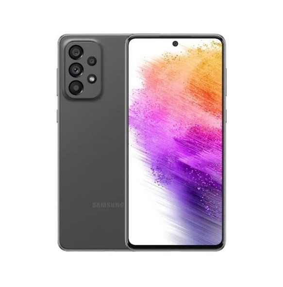 Samsung Galaxy A73 5G Black 128 GB 8 GB Ram YENİLENMİŞ ÜRÜN (Sıfır Gibi) - 1