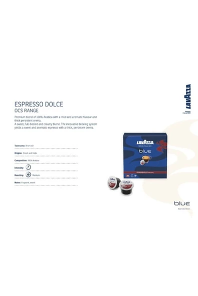 LavAzza Blue Caffe Crema Dolce 100'lü Kapsül - 4