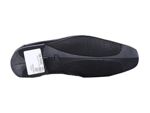 Tek Yıldız 752 Siyah % 100 Deri Erkek Klasik Ayakkabı - 8