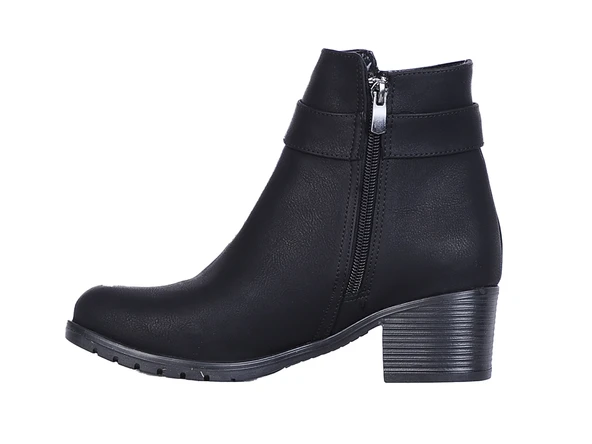 Moda Ayakkabı 157 Siyah Kadın Topuklu Bot Ayakkabı - Resim 5