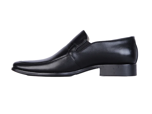 Tek Yıldız 808 Siyah % 100 Deri Erkek Klasik Ayakkabı - Resim 3