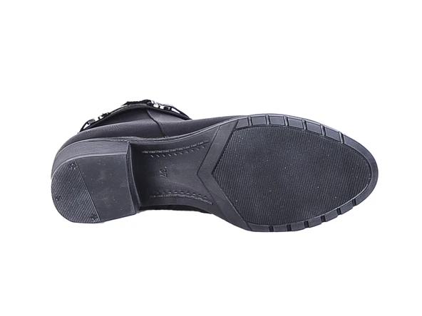 Moda Ayakkabı 154 Kadın Topuklu Bot Ayakkabı - 7