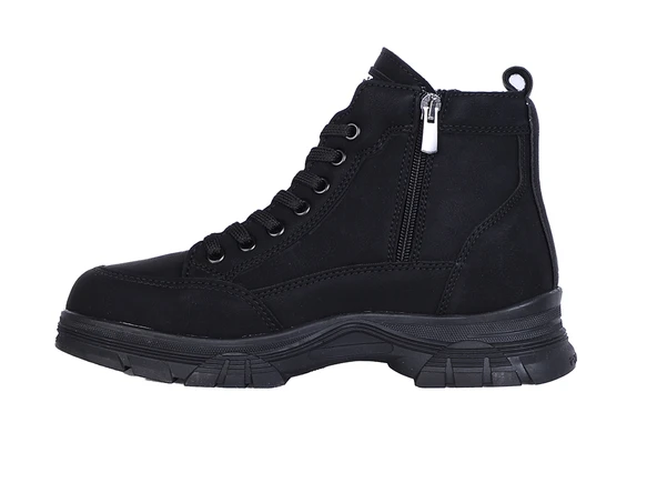 Moda Ayakkabı 24090 Siyah Kadın Bot Ayakkabı - 9