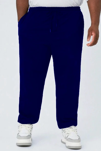 Erkek Battal Rahat Kesim İnce Eşofman Altı SPR24BEA51 - 10