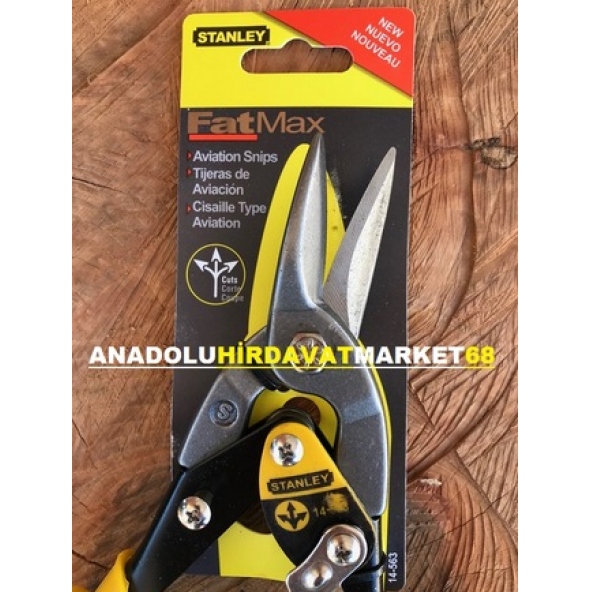 STANLEY SAC MAKASI ALÇIPAN KÖŞEBENT MAKASI KAPORTA MAKASI 250MM - 2