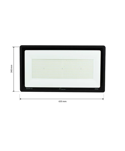 600W Led Projektör 6500K Beyaz Işık - 2