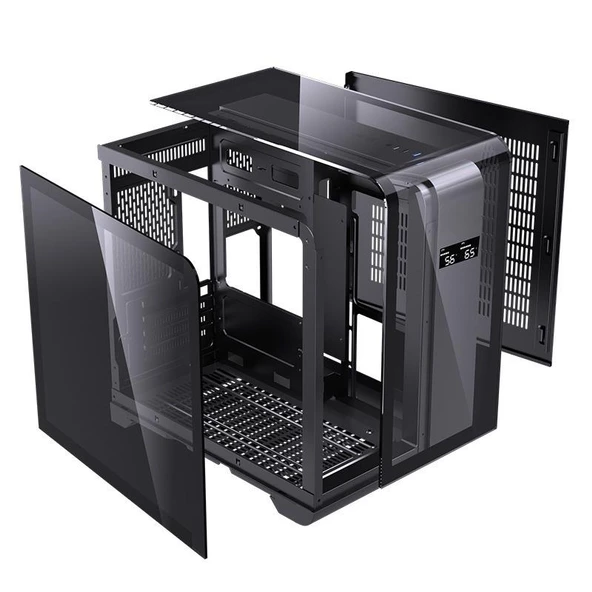 SNT Victory Plus Kavisli 7x Argb Fan Uzaktan Kumandalı ARGB Controller Gaming Kasa Siyah - 9