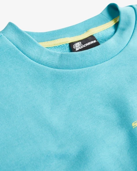 Skechers W Essential Crew Neck Sweatshirt S232241-Kadın Sweatshirt - 10