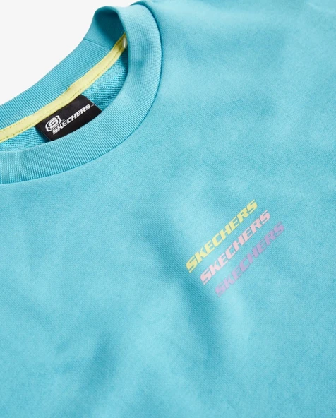 Skechers W Essential Crew Neck Sweatshirt S232241-Kadın Sweatshirt - 12