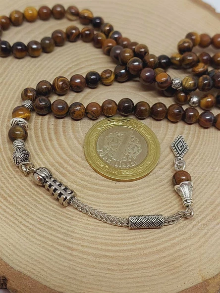 Kaplangözü Taşı 99luk Tesbih 6mm (2903) - Resim 5