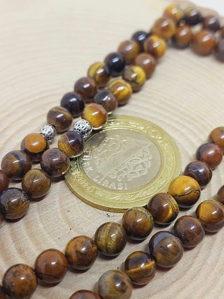 Kaplangözü Taşı 99luk Tesbih 6mm (2903) - Resim 3