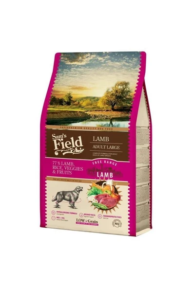 Sam´s Field Adult LB Lamb Köpek Maması 2,5 kg