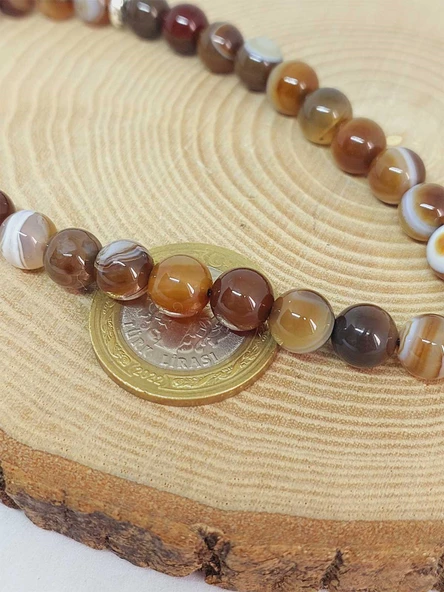 Akik Taşı Tesbih 33Lük 8mm (24010) - Resim 2