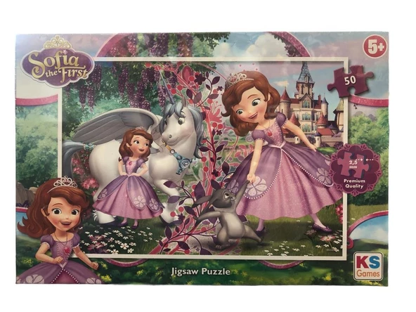 KS Games 50 Parça Puzzle Prenses Sofia