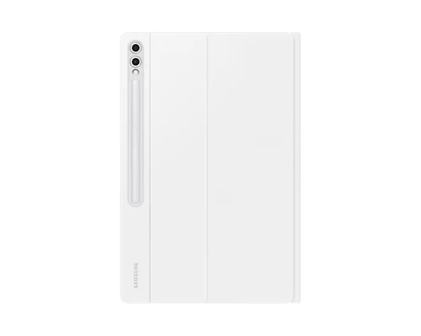 Samsung Galaxy Tab S10 / S9 Ultra Klavyeli Mousepadli Kılıf Beyaz