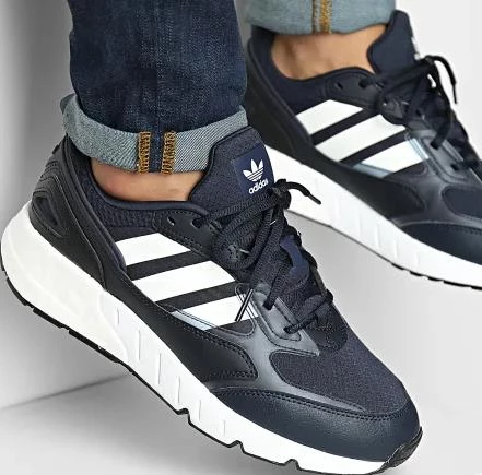 ADİDAS ZX 1K BOOST 2.0 LACİVERT ERKEK SPOR AYAKKABI GY5984 I-126 - 3