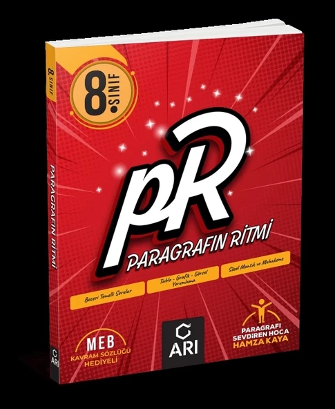 ARI YAYINCILIK 8. Sınıf Paragrafın Ritmi (LGS Hazırlık) ürün görseli