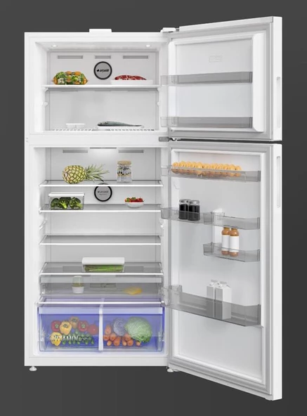 Arçelik 583628 EB No Frost 630 lt Buzdolabı Beyaz - Resim 2