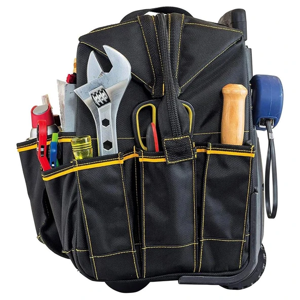 CAT DA980198 18'' Tekerlekli Ağır Hizmet Bez Alet Takım Çantası - 5