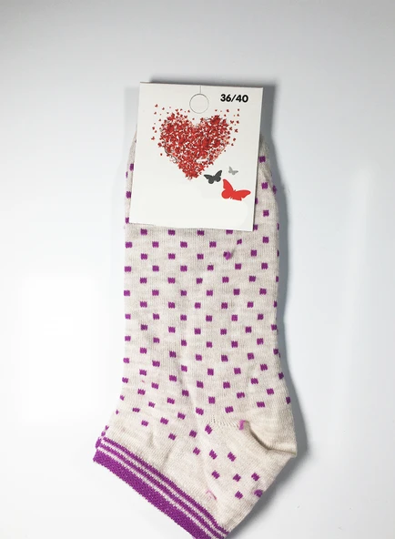 12 Çift Kadın Patik Çorap 14pat - 4