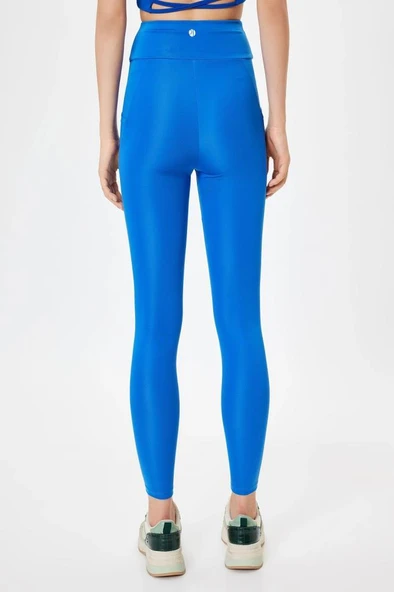 Koton Spor Tayt Cep Detaylı Yüksek Bel Slim Fit - Resim 4