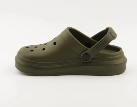 Akınalbella Ultrasoft Platform Taban Kadın Terlik Sandalet Haki - 3