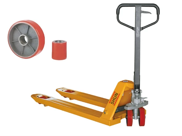 Shun 2.5 Ton Kapasiteli Kırmızı Teker Transpalet ACS250P