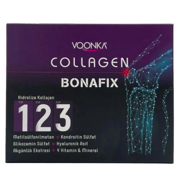 Voonka Collagen Bonafix 30 x 50 ml ürün görseli 1