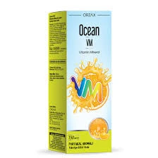 Ocean Vitamin Mineral VM Şurup Portakal Konsantreli 150 ml ürün görseli