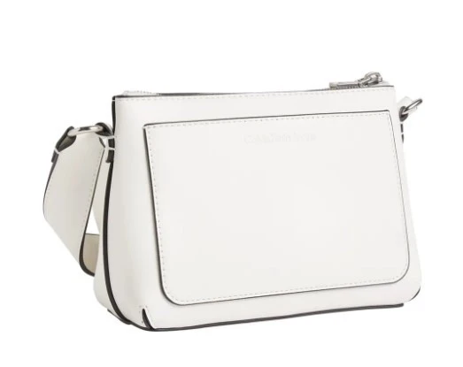 Calvin Klein Beyaz Kadın 14,5x21x8 Çapraz Çanta K60K610681 - Resim 2