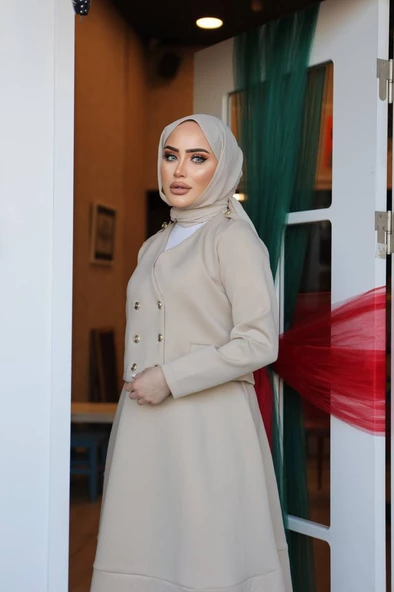 KRUVAZE CEKETLİ ETEKLİ SCUBA TAKIM - 8