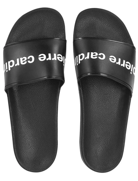 Pierre Cardin Plaj Havuz Deniz Siyah Erkek Terlik - 2