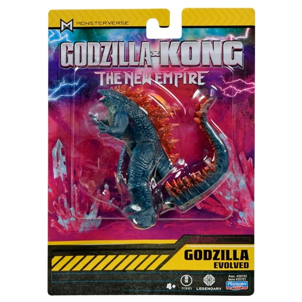 Godzilla X Kong Mini Figür 8 Cm Godzilla Evolved İkonik Koleksiyonluk Film Karakteri 4+ Yaş ve Üzeri - 2